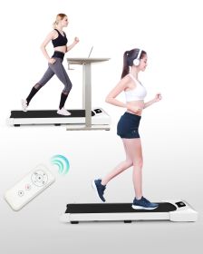 Under Desk Treadmill ; Walking Treadmill 2 in 1 for Walking ; Quiet and Powerful; Installation-Free; Whit