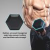 Gymenist, 25lb Rubber Hex Dumbbell, Pair