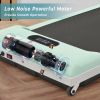 2 in 1 Under Desk Electric Treadmill 2.5HP; with Bluetooth APP and speaker; Remote Control; Display; Walking Jogging Running Machine Fitness Equipment
