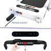 2 in 1 Under Desk Treadmill - 2.5 HP Folding Treadmill for Home; Installation-Free Foldable Treadmill Compact Electric Running Machine; Remote Control